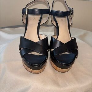 Aldo Black Women's Platform Sandals Size 7.5